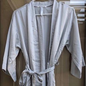 Flora Nikrooz Silver-grey Robe